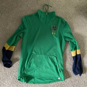 Large Notre Dame Quarter ZIP Under Armour
